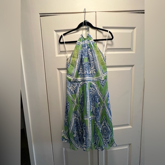 Vibrant halter mini dress - Picture 2 of 4